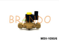 ทองเหลืองสีธรรมชาติก๊าซโซลินอยด์วาล์ว G3 / 4 &amp;#39;&amp;#39; SAE MSV-1090/6 โครงสร้างไดอะแฟรม