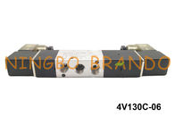 BSPT 1/8 &quot;4V130C-06 A Irtac ประเภทนิวเมติก Solenoid V Alve อากาศ 5 วิธีที่ 3 ตำแหน่ง DC12V AC110V