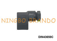 DIN 43650 Form C ขดลวดโซลินอยด์วาล์วขั้วต่อไฟฟ้า DIN43650C 24V