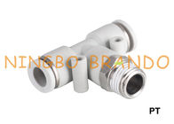 PT Male Branch Tee Pneumatic Quick Connect Coupling 1/8 '' 1/4 '' 3/8 '' 1/2 ''