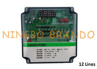12 Lines Pulse Jet Valve Sequence Timer Controller สำหรับ Dust Collector