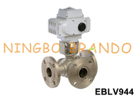 LT Tee Pattern 3 Way Stainless Steel Electric Actuator Ball Valve