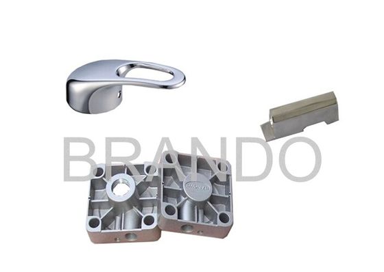 Chromed Plated Aluminum Die Casting Hardware Components For Pneumatic Industry