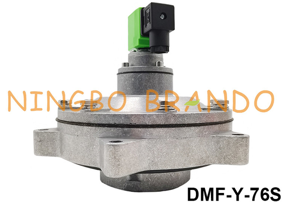 BFEC DMF-Y-76S เครื่องกรองฝุ่นแบบจุ่มใต้น้ำ 3'' Pulse Jet Valve สำหรับถุงกรอง 24V