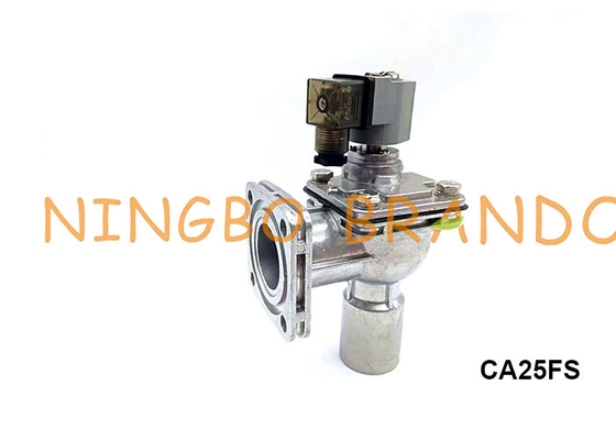 CAC25FS 1 '' Flanged FS Series ไดอะแฟรมโซลินอยด์พัลส์วาล์วเจ็ทสำหรับเครื่องกรองฝุ่น