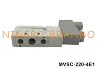 MVSC-220-4E1 MINDMAN ประเภท ปนูเมติก ซอลีนอยด์ วาล์ว 5/2 เส้นทาง 220VAC 24VDC