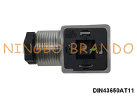 DIN43650A PG11 2P+E โซลีนอยด์โค้ลเชื่อมต่อกับ LED ตัวชี้วัด IP65 AC DC