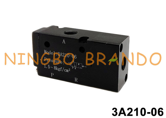 3A210-06 วาล์วอากาศไพโลตแบบปนูเมติกเปิดปกติ ปิดปกติ 3/2 Way