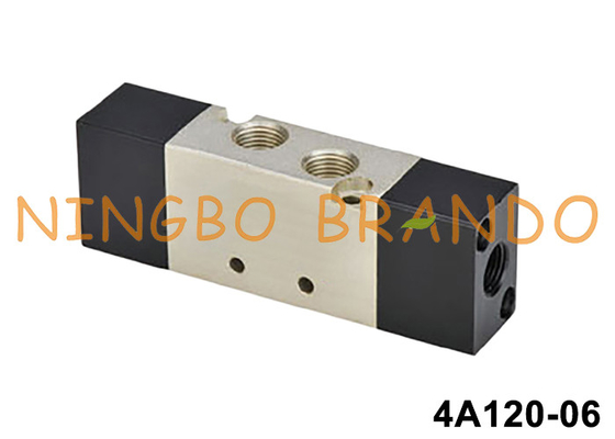 4A120-06 Airtac ประเภท Pneumatic Air Pilot Valve 5/2 Way Double Control การควบคุมแบบสองทาง