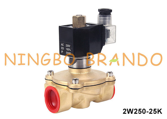 1' 2/2 ทาง ปกติเปิดน้ํา ทองเหลือง ซอลีนอยด์ วาล์ว 220VAC 110VAC 24VDC 12VDC