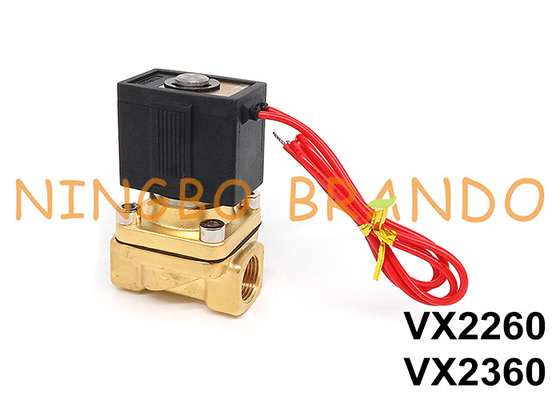 SMC ประเภท VX2360-03 3/8' วาล์วซอลีนอยด์ทองแดง 220V 110V 24V