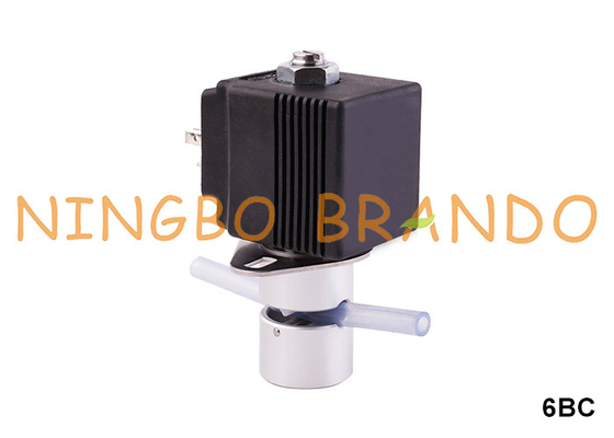2 ทาง NC ปิดปกติ Tube สับซ้อน Solenoid วาล์ว pinch 220V 110V 24V 12V