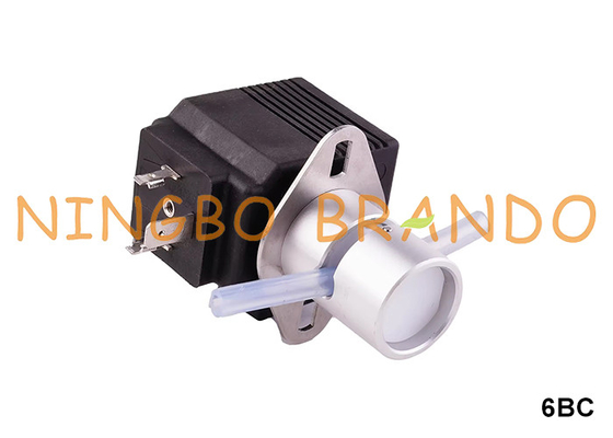 2 ทาง NC ปิดปกติ Tube สับซ้อน Solenoid วาล์ว pinch 220V 110V 24V 12V