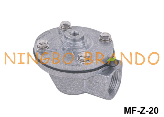 BFEC MF-Z-20 3/4' ปรับเปลี่ยนวาล์วเครื่องบินระยะไกลที่มีเส้นใยสําหรับเครื่องเก็บฝุ่น