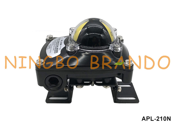 APL-210N ตัวชี้ตําแหน่งวาล์วกล่องสวิทช์ขีดจํากัดสําหรับเครื่องขับอากาศ