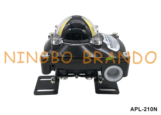 APL-210N ตัวชี้ตําแหน่งวาล์วกล่องสวิทช์ขีดจํากัดสําหรับเครื่องขับอากาศ