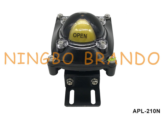 APL-210N ตัวชี้ตําแหน่งวาล์วกล่องสวิทช์ขีดจํากัดสําหรับเครื่องขับอากาศ