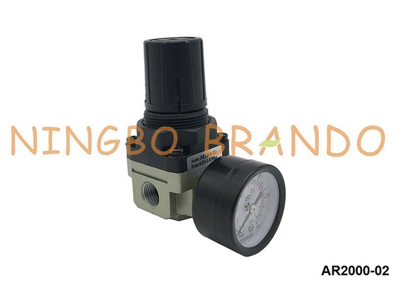 AR2000-02 เครื่องควบคุมความดันอากาศแบบ Pneumatic SMC ขนาด 1/4'' 10 bar