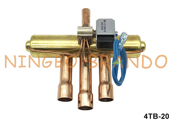 วาล์วสลับสี่ทางสําหรับปั๊มความร้อน เครื่องทําความเย็นแอร์ 220V 110V 24V