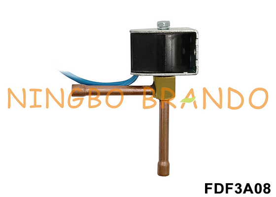 FDF3A08 5/16'' Sanhua ประเภทเย็นซอลีนอยด์วาล์วสําหรับเครื่องปรับอากาศ