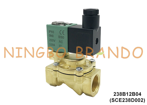 SCE238D002 1/2' ASCO ประเภทททองแดง วาล์วไฟฟ้า Solenoid 220VAC 110VAC 24VDC