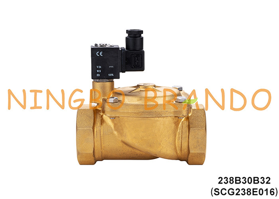SCG238E016 1-1/4' ASCO ประเภทของน้ํา กลองเหลือง Solenoid วาล์ว 24VDC 110VAC 220VAC