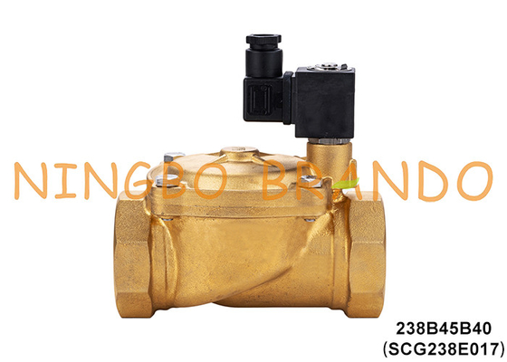 SCG238E017 1.5'' ASCO ประเภทททองแดง วาล์วน้ําโซเลโนอิด 220V 110V AC 24V DC