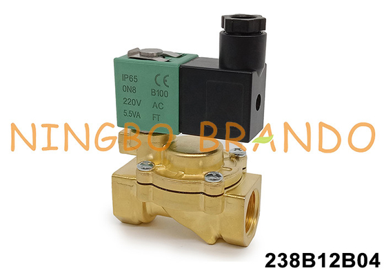 ASCO ประเภท SCE238D002 1/2' วาล์ว Solenoid ทองแดง 24V 110V 220V AC DC