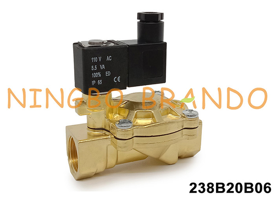 ASCO ประเภท 238 ซีรีส 3/4 'ซอลีนอยด์แวลล์กับร่างกายทองแดง 24V 110V 220V