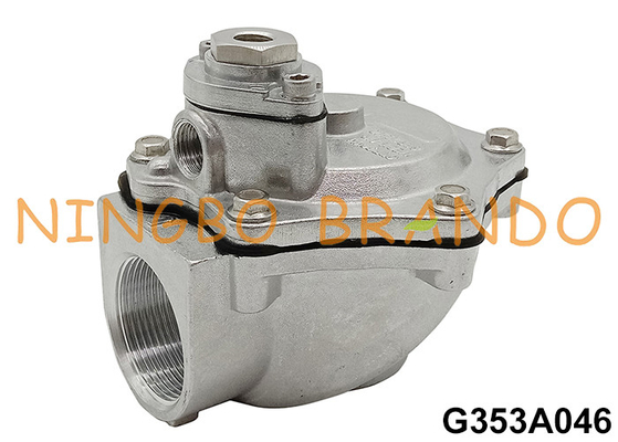 ASCO ประเภท 1-1/2'' G353A046 วาล์วเครื่องควบคุมทางไกลสําหรับเครื่องเก็บฝุ่น