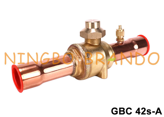GBC 42s Danfoss ประเภท 009G7099 วาล์วลูกบอลปิดด้วย Port การเข้า