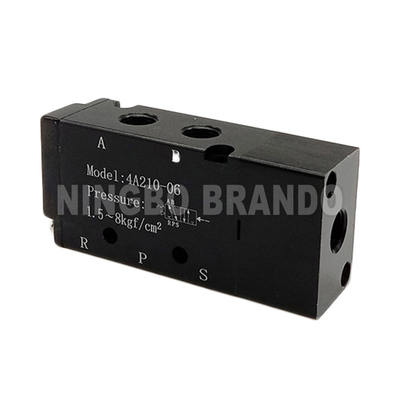 4A210-08 1/4' วาล์วเครื่องบินอากาศแบบปนูเมติก พร้อมร่างของสกัดเหล็กอลูมิเนียม