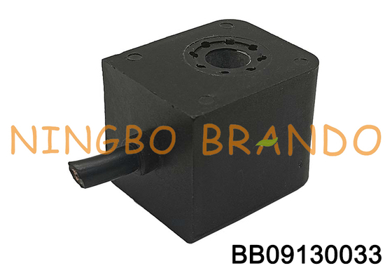CNOMO ประเภท พนูเมติก โซเลนอยด์ วาล์วโค้ลกับสายเคเบิล 9 มม กว้างหลุม 13VA 10W