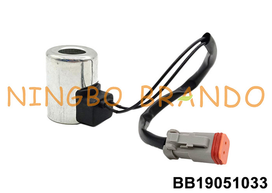 คอยล์วาล์วล็อคนิรภัยนำร่อง 12V 24V สำหรับรถขุด XE60/75/80/135/150/200/215/230