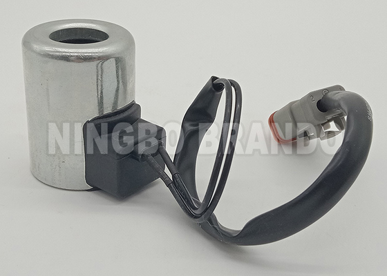 คอยล์วาล์วล็อคนิรภัยนำร่อง 12V 24V สำหรับรถขุด XE60/75/80/135/150/200/215/230