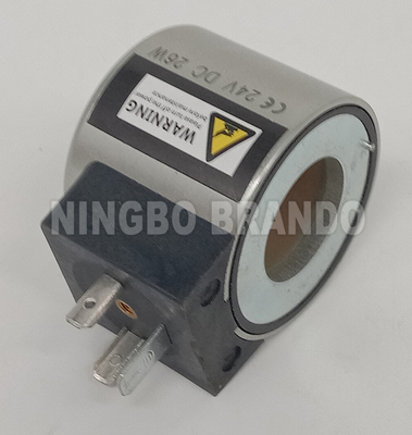 24VDC 26W ไฮดรอลิกซอลีนอยด์วาล์วโค้ลสําหรับ Foton Lovol FR60 Excavator