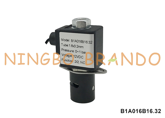 วาล์วหนีบโซลินอยด์แบบปกติปิดสำหรับท่อ 3.2 มม. 220V 110V 24V 12V
