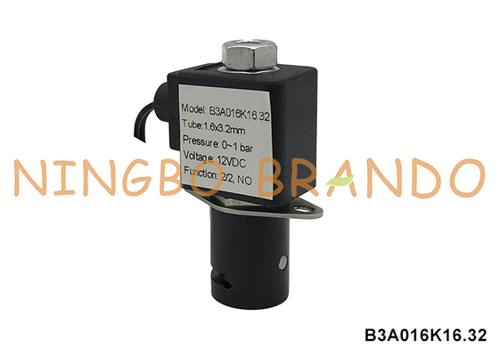 ปกติเปิดซอลีนอยด์ pinch วาล์วสับ 3.2mm ท่อ 12V 24V 110V 220V