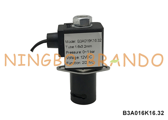 ปกติเปิดซอลีนอยด์ pinch วาล์วสับ 3.2mm ท่อ 12V 24V 110V 220V