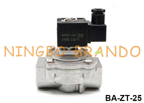 1' วาล์วเจ็ตเจ็ตดันตรงสําหรับเครื่องเก็บฝุ่น 24V 110V 220V