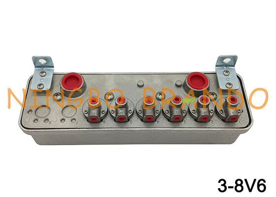 3-8V6 โซลินอยด์วาล์วนำร่องชนิด Goyen Enclosure 3-8V6000-330 3-8V6000-336 12V 24V 110V 220V