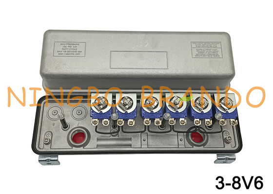 3-8V6 โซลินอยด์วาล์วนำร่องชนิด Goyen Enclosure 3-8V6000-330 3-8V6000-336 12V 24V 110V 220V