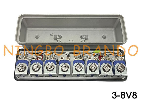 3-8V8 โกเยน ประเภท โซเลนอยด์ พิเล็ต วาล์วกล่อง 3-8V8000-336 3-8V8000-330 12V 24V 110V 220V