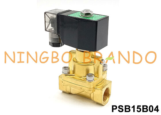 25 bar 1/2'' Steam Brass Solenoid Valve 24VDC 110VAC 220VAC