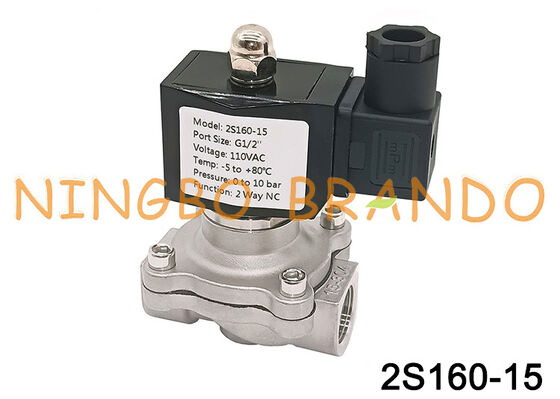 2S160-15 1/2 Inch 2/2 Way Stainless Steel Diaphragm Valve
