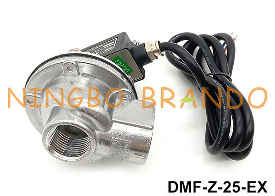 BFEC 1'' DMF-Z-25 Right Angle Pulse Jet Valve with Ex-proof Coil 24V 220V