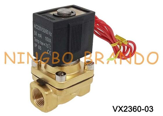 SMC ประเภท VX2360-03 3/8 '' โซลินอยด์วาล์วทองเหลือง AC220V AC110V DC24V