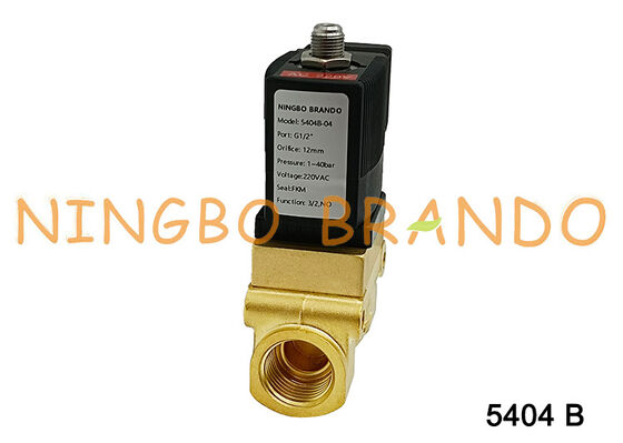 ประเภท 5404 วาล์วลูกสูบเปิดตามปกติแรงดันสูงแบบเซอร์โวช่วย 2/2 ทาง