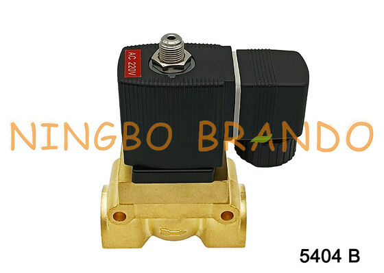 Burkert Type 5404 วาล์วลูกสูบเปิดตามปกติแรงดันสูงแบบเซอร์โวช่วย 2/2 ทาง