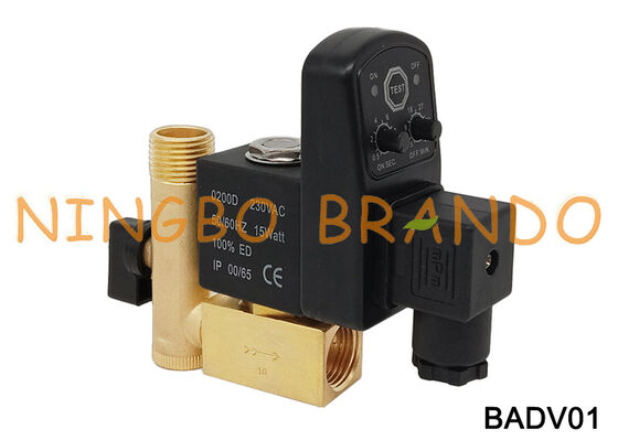 1/2 ''OPTIMUM เครื่องอัดอากาศแบบตั้งเวลาแบบอิเล็กทรอนิกส์วาล์วระบายน้ำอัตโนมัติ